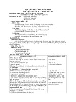 Chủ đề TRƯỜNG MẦM NON. CĐN 2 LỚP HỌC CỦA BÉ. Bài dạy TRÒ CHUYỆN VỀ LỚP  HỌC CỦA BÉ