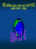 slide bài giảng địa lí lớp 6 tiết 23 khí áp và gió trên trái đất 