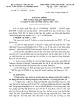 Chương trình Phối hợp TWĐ&BGD 2012-2013