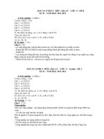 đề tham khảo học kỳ I