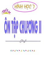 On tap chuong II tiet 1 HH