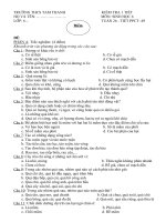 sinh 6 tuần 26  sinh học 6  trần thị thuận  trường thcs tam thanh