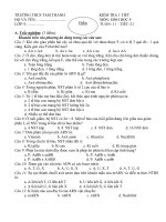 Sinh 9 -Tuần 11 -Tiết 21