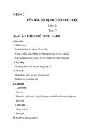 Số bị trừ - Số trừ - Hiệu