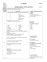 unit 3 at home  tiếng anh 8 sách cũ  hà thị thi hà  thư viện giáo án điện tử