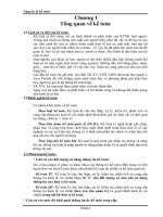 Tài liệu giảng dạy môn nguyên lý kế toán 