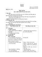 Giáo án Tuần 5 - Lớp 5