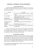 Giáo trình Matlab trong điều khiển tự động: Phần 2