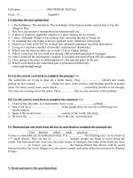 Unit 9. Cities of the world. Lesson 7. Looking back & project