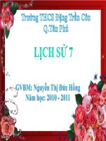 slide bài giảng lịch sử lớp 7 tiết 09 những nét chung về xã hội phong kiến 