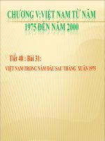 slide bài giảng lịch sử lớp 9 tiêt 48 việt nam trong những năm đầu sau đại thắng xuân 1975 
