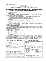 GIÁO ÁN LỊCH SỬ 7