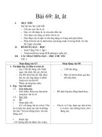 bài 69 ăt ât  học vần 1  nguyễn thị kim loan  thư viện giáo án điện tử