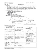 Chương III. §1. Quan hệ giữa góc và cạnh đối diện trong một tam giác