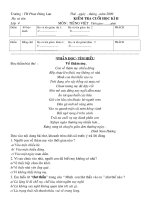 Đề thi cuối năm các môn l4