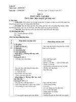 Giáo án Tuần 5 - Lớp 5