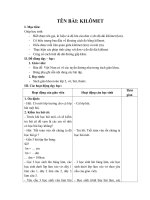 ki  lô  mét  toán học 2  nguyễn ngọc linh nhi  thư viện giáo án điện tử