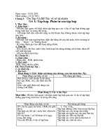 giao an so hoc 6 tuan 1