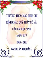 slide bài giảng lịch sử lớp 7 tiết 50 khởi nghĩa nông dân đàng ngoài thế kỷ XVIII 