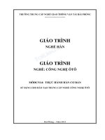 Giáo trình nghề Hàn - Mô đun 14: Thực hành hàn cơ bản (Phần 1)