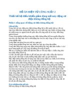 Đồ án điện tử công suất 2 - Thiết kế bộ điều khiển giảm dòng mở máy động cơ điện không đồng bộ