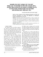 Nghiên cứu sức chống cắt của đất bằng các thí nghiệm xuyên tiêu chuẩn (SPT), xuyên tĩnh có đo áp lực nước lỗ rỗng (CPTU) và ứng dụng trong phân tích ổn định nền đường đắp trên đất yếu