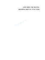 Hội đồng hợp tác vùng vịnh - Tổng quan thị trường: Phần 1