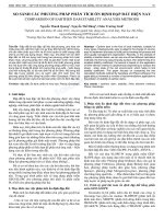 So sánh các phương pháp phân tích ổn định đập đất hiện nay