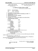 Luận văn tốt nghiệp: Thiết kế lập báo cáo nghiên cứu khả thi tuyến đường qua hai điểm: T - P