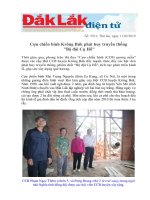 Cựu chiến binh Krông Búk phát huy truyền thống 