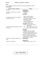 unit 1 greetings  tiếng anh 6 sách cũ  phan ly hiep  thư viện giáo án điện tử