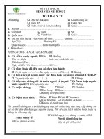 TO KHAI y TE 1234567890