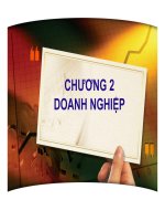 Bài giảng Quản trị kinh doanh: Chương 2 - PGS.TS. Trần Việt Lâm