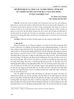 Mô hình dịch vụ công tác xã hội trong chăm sóc sức khỏe người cao tuổi dựa vào cộng đồng ở Việt Nam hiện nay