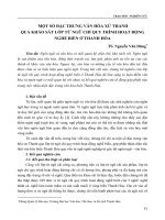 Một số đặc trưng văn hóa xứ Thanh qua khảo sát lớp từ ngữ chỉ quy trình hoạt động nghề biển ở Thanh Hóa