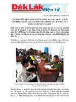 CẤP, ĐỔI GIẤY KHAI SINH, CHỨNG MINH NHÂN DÂN CHO NGƯỜI LỚN TUỔI, NGƯỜI GIÀ NEO ĐƠN: HOẠT ĐỘNG ĐẦY Ý NGHĨA CỦA CÔNG AN HUYỆN CƯ KUIN