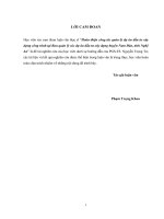 Hoàn thiện công tác quản lý dự án đầu tư xây dựng công trình tại ban quản lý các dự án đầu tư xây dựng huyện nam đàn, tỉnh nghệ an 