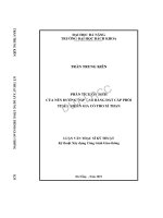 Phân tích ổn định của nền đường đắp cao bằng đất cấp phối thiên nhiên gia cố tro xỉ than 