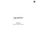 Giáo trình Lập trình PLC