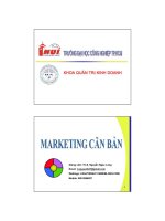 Bài giảng Marketing căn bản: Chương 5 - Th.S. Nguyễn Ngọc Long