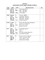 Giao an lop 1 tuan 2  2012 2013