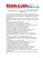 Công bố kết quả bầu cử Ban chấp hành Trung ương khóa XII