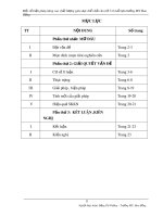 Một số biện pháp nâng cao chất lượng giáo dục thể chất cho trẻ 5-6 tuổi tại trường Mầm non Hoa Hồng