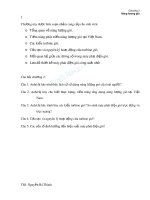 Bài giảng Năng lượng tái tạo - Chương 2: Năng lượng gió - ThS. Nguyễn Bá Thành