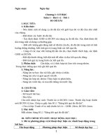 Giáo án vật lý 6 soạn chuẩn theo cv 5512 mới nhất (trọn bộ)