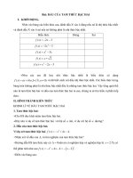 Chương IV. §5. Dấu của tam thức bậc hai