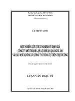 Một nghiên cứu thực nghiệm về định giá công ty mới thành lập, lợi nhuận quá khứ âm và hầu như không có công ty tương tự trên thị trường 