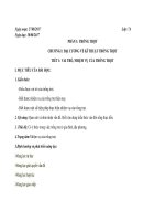 Bài 1. Vai trò, nhiệm vụ của trồng trọt