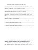 Đề cương Quản lý thiết chế văn hóa