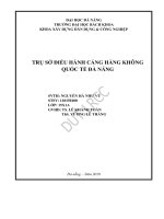 Trụ sở điều hành cảng hàng không quốc tế đà nẵng 